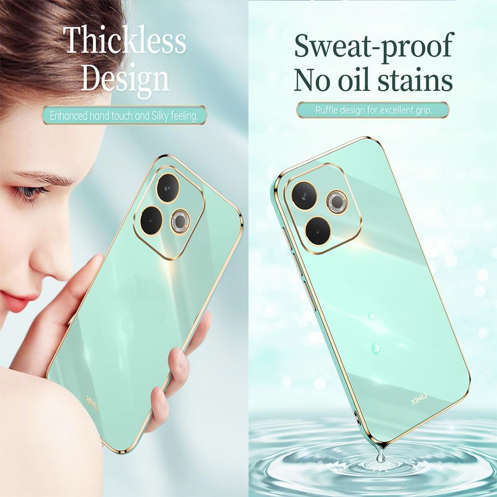 SEAHAI Case for Oppo A5 Pro 5G/4G, Electroplating Phnom Penh Design, Ultra Thin, Shiny, Soft Silicone, TPU, Shockproof Mobile Phone Case Cover, Flexible Mobile Phone Case, Protective Case, Pink