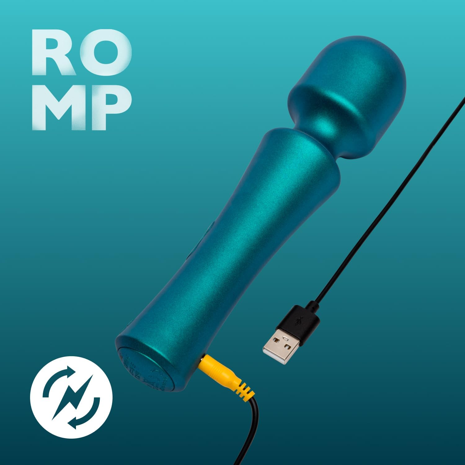 ROMP Presto Mini Cordless Wand Vibrator | Handheld Personal Massage Tool for Woman | Clit and Body Stimulator | Adult Sex Toys for Woman | Massager for Women and Couples | Waterproof & Rechargeable image number 5