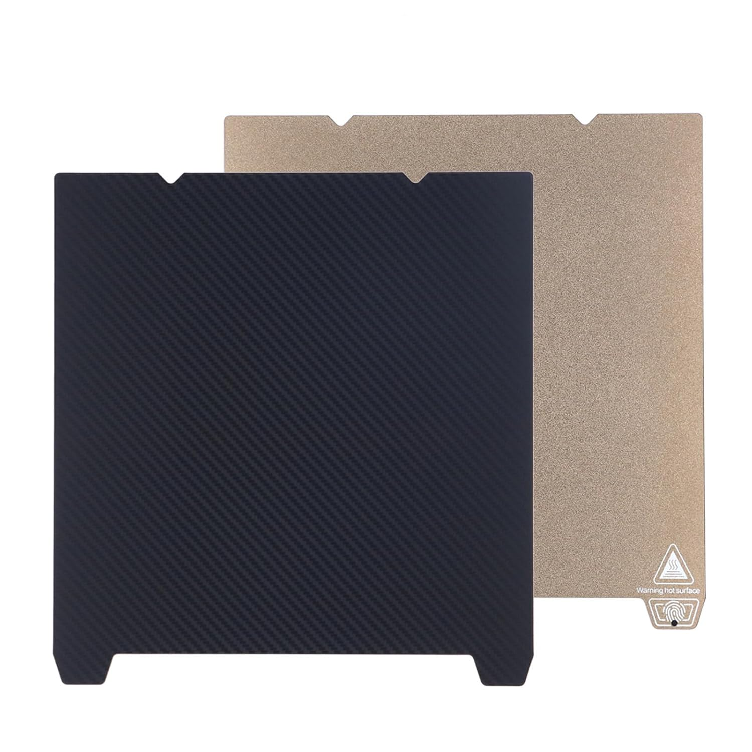 Double Sided Build Plate for Ender 3 S1 S1 Pro, 235X235Mm PEI Coating PET Carbon Fiber Print Bed, 3D Printing Platform Flexible 3D Printer Bed Platform image number 1