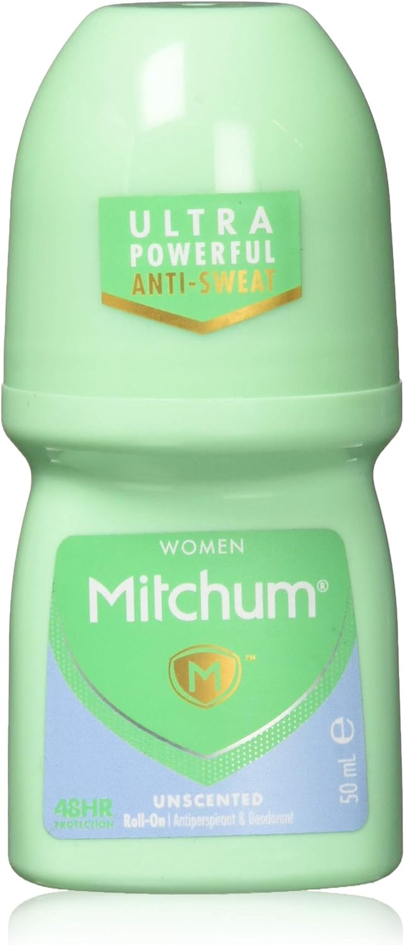 Mitchum Unscented Anti-Perspirant Roll-On Deodorant for Women 50 Ml