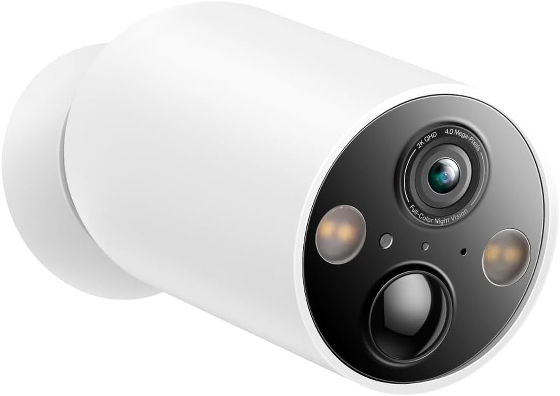 Tp-Link Tapo Smart Home Battery-Powered Security Camera, Wireless, 2K QHD, IP66, 10000Mah Battery, 150&deg; Super-Wide FOV, Colour Night Vision, AI Detection, Microsd Card Slot, App Remote Control (TC85) image number 3