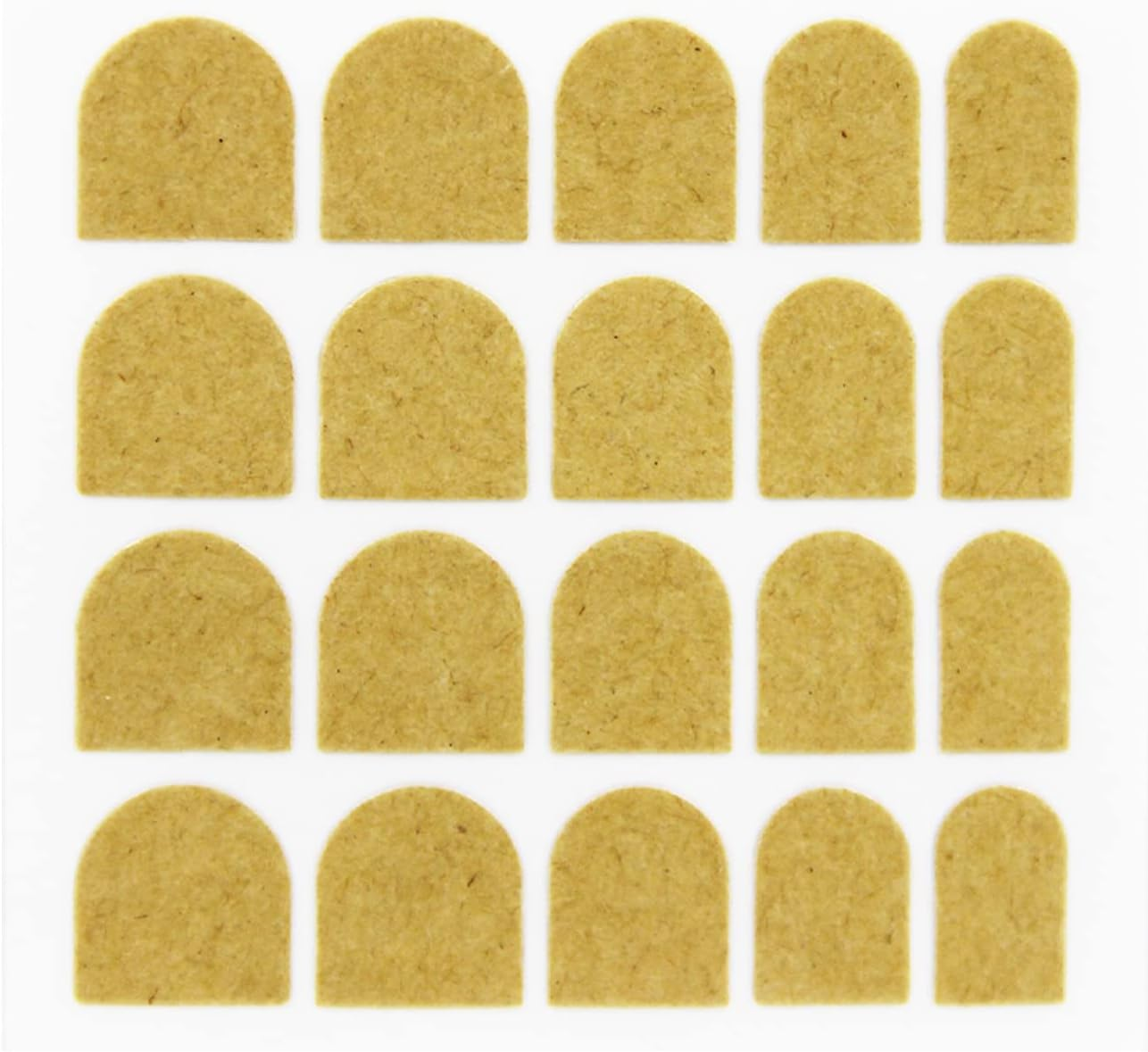 Glam'Up Paris - False Nails - Full Cover - Easy to Use - 24 False Nails per Box + Double Sided Tape - Square Shape XL - No. 3 - French Manicure - White