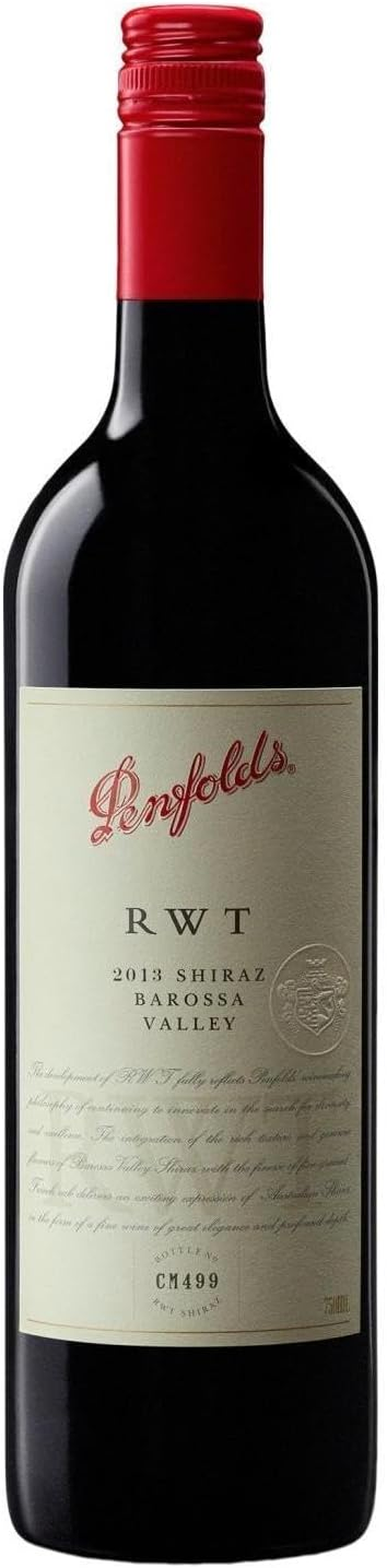Penfolds RWT Shiraz 2013 750Ml