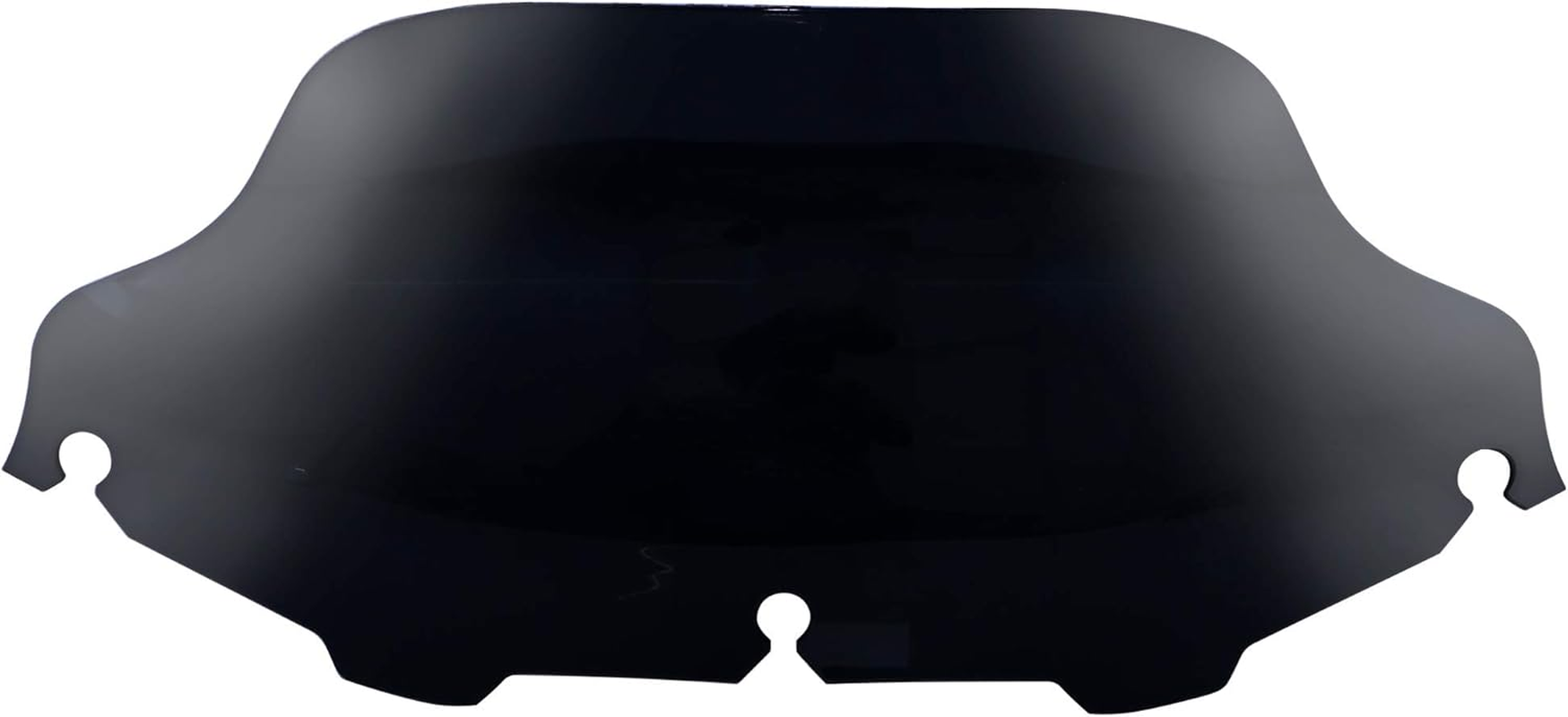 Black 8'' Wave Windshield Windscreen for 1996-2013 Harley Touring Electra Glide Street Glide 1996-2013 image number 4