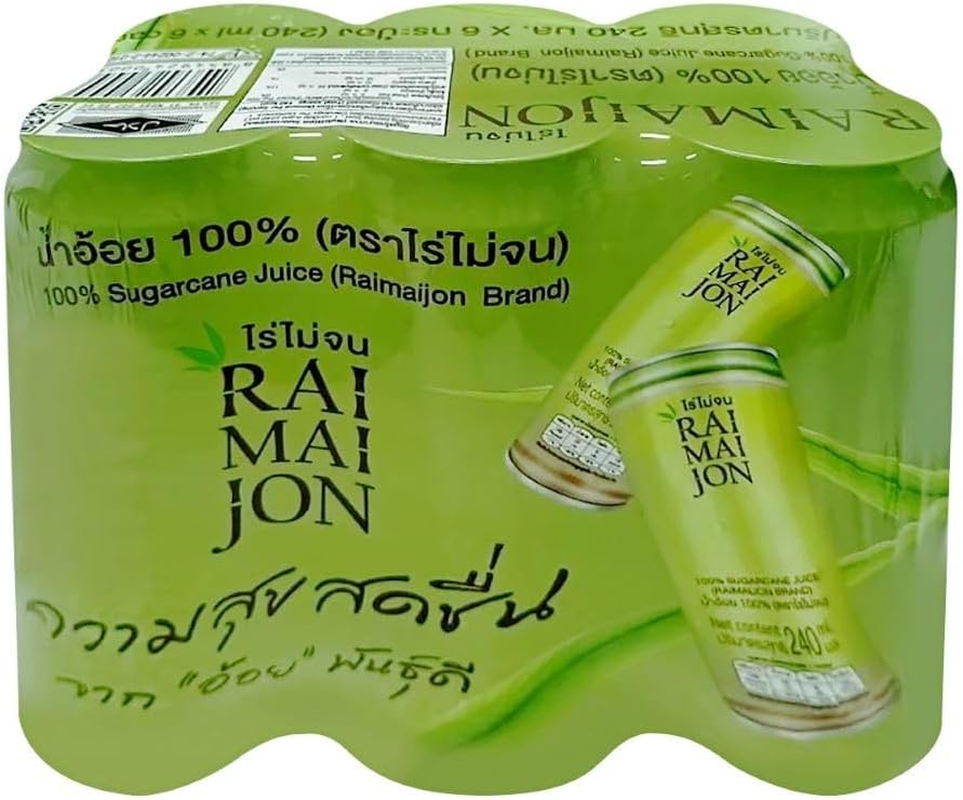 Raimaijon 100% Sugarcane Juice 240Ml 6Pack image number 2