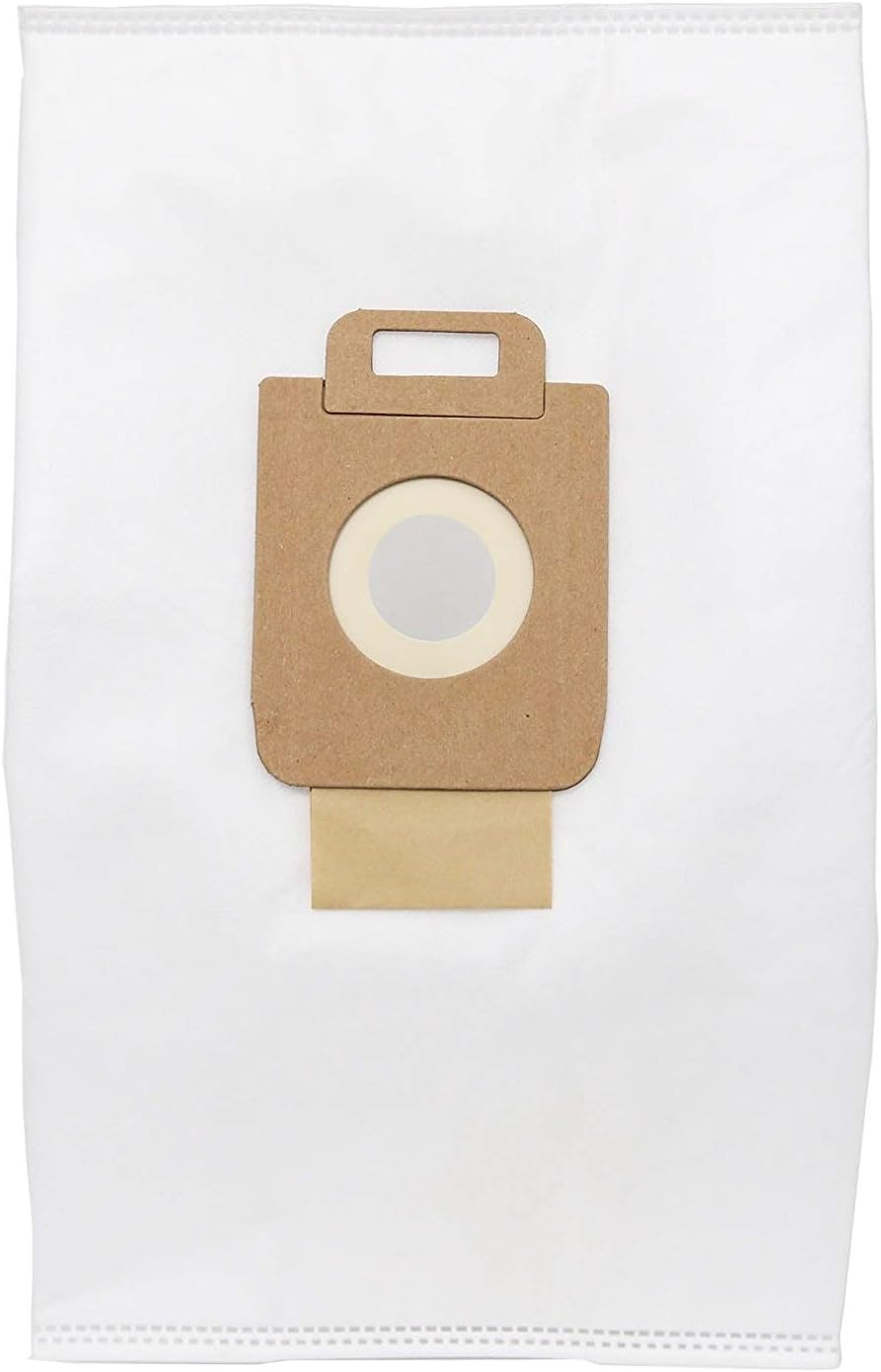 Unifit 123 Nilfisk Vacuum Bags 5Pk Synthetic Bag Heavy Duty Cardboard Collar - Vacuum Cleaner Bags