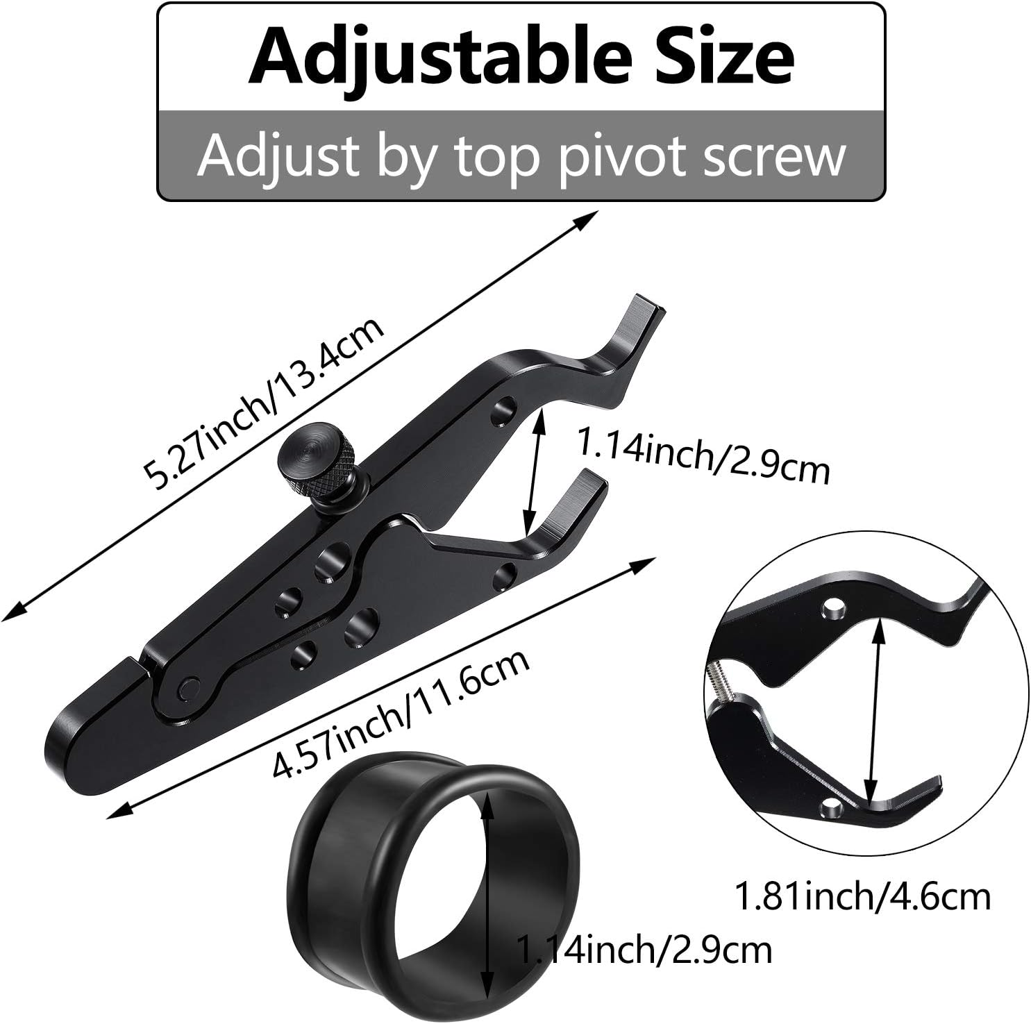 2 Sets Throttle Lock Motorcycle Throttle Lock Motorcycle Cruise Control Assist with Silicone Ring Protect Control System image number 6