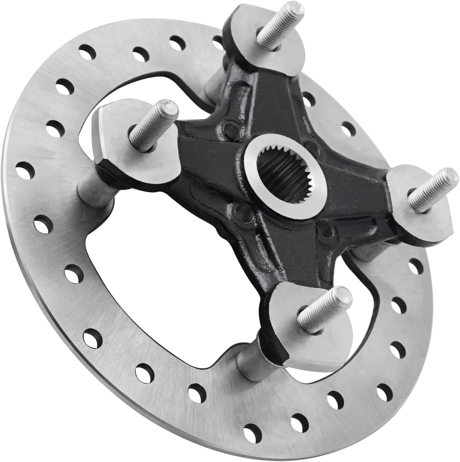 Front/Rear Wheel Hub & Studs & Brake Rotor for Can Am Outlander Renegade 450 500 570 650 800 850 1000 2012-2021 image number 2