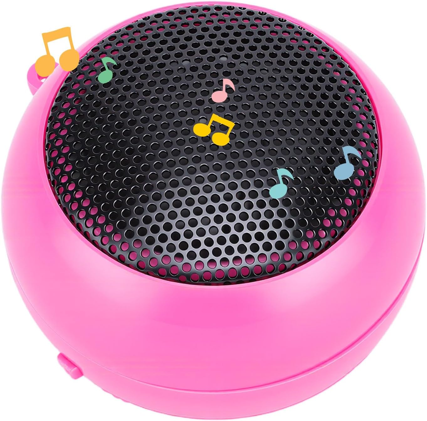 ASHATA Mini Bass Speaker, Portable Plug in Speaker with 3.5Mm Aux Audio Input, Retractable Wireless Micro for MP3, MP4, Phone, PC, Tablet, Gift Choice for Kids image number 6