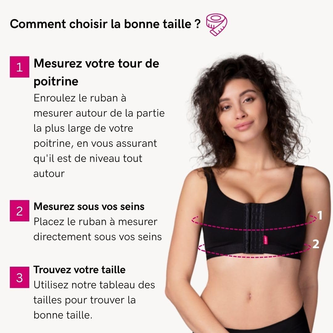 LIPOELASTIC PI Active - Medical Post Surgery Cotton Bra - Front Closure & Seamless Cups image number 6