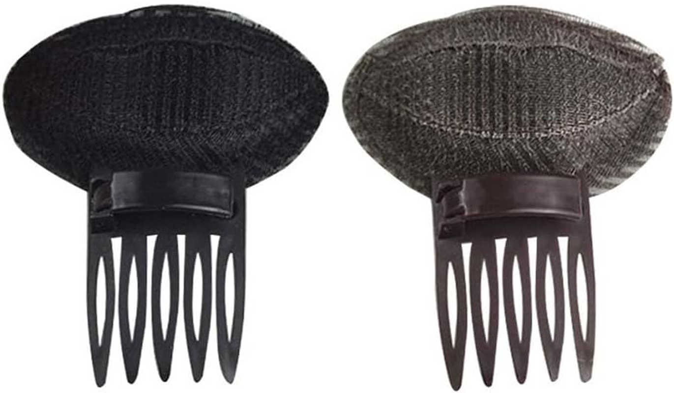 2PCS DIY Invisible Hair Volume Increase Fluffy Puff Sponge Pad Clip Comb Girls image number 4