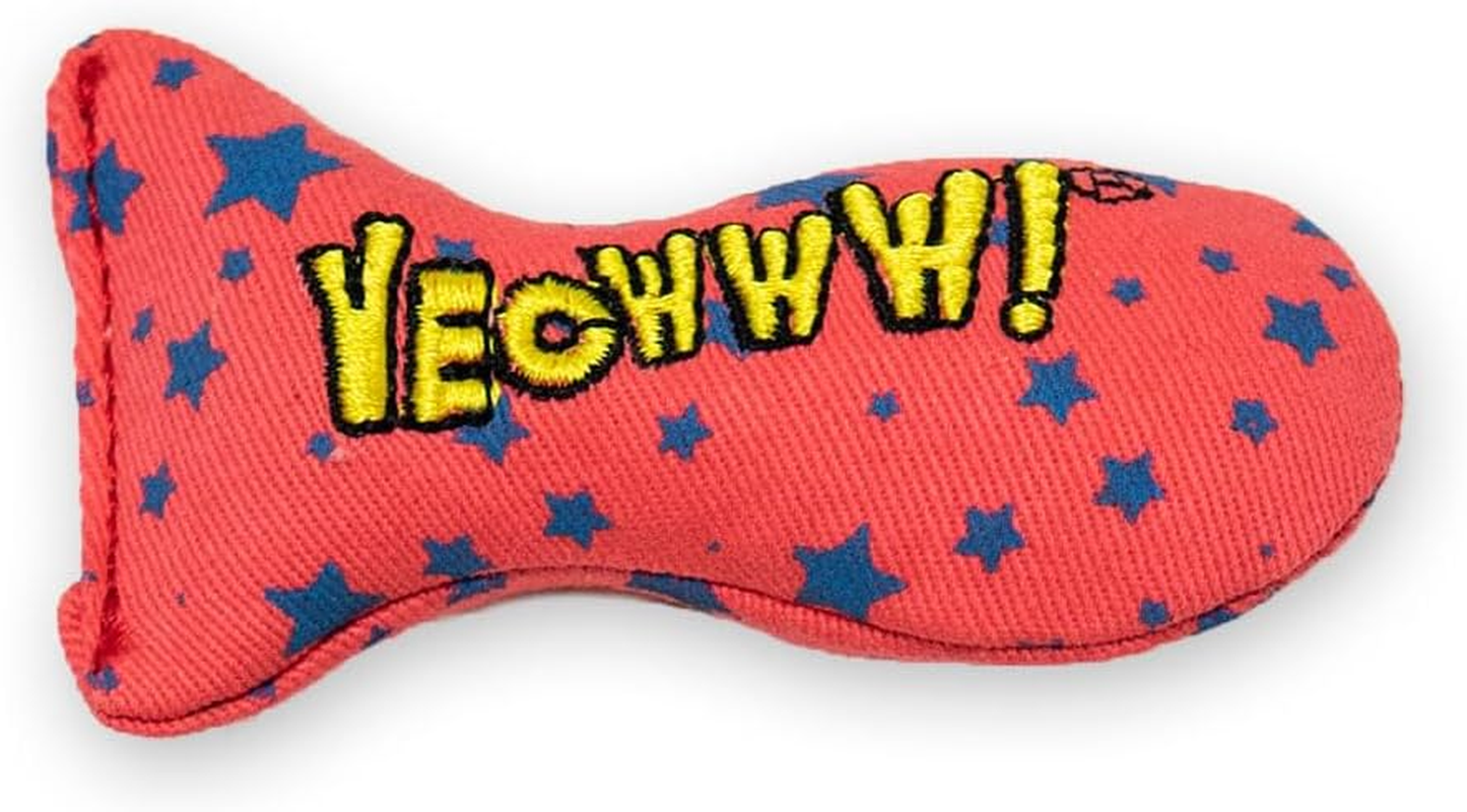 Yeowww Stinkies Catnip Toy, Dots