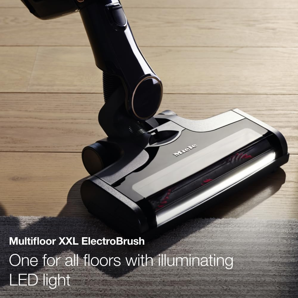 Miele Triflex HX2 Cat and Dog Cordless Vacuum Cleaner with LED Lighting and Patented 3-In-1 Design, Powerful Stick Vacuum, Multi Floor XXL Electrobrush, Obsidian Black image number 1
