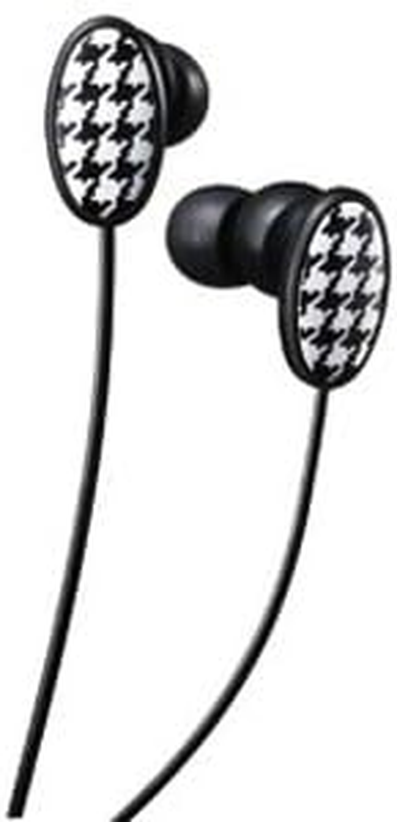 JVC HP-FXP3-HT In-Ear Earphones Houndtooth