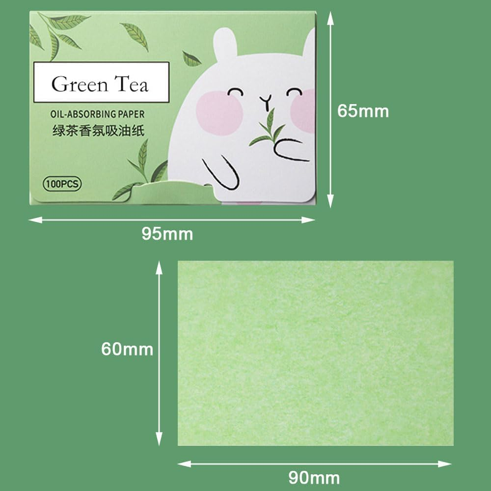 600 Sheets Makeup Blotting Paper, Oil Blotting Paper, Facial Oil Absorbing Papers for Instant Shine Control, Absorbent Sheets for Face Care Makeup, Perfect for Daily Use image number 6