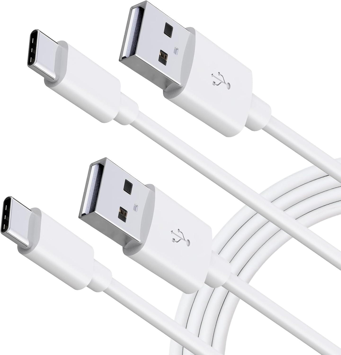 Azhizco USB to USB C Cable 1M 2Pack, USB C Cable 3A USB a to USB C Fast Charging for Iphone 16 Iphone 15, Galaxy S24 S23 S22 Ultra, Pixel, LG, Motorola Moto, Nokia, LG, Switch, Android Auto image number 6