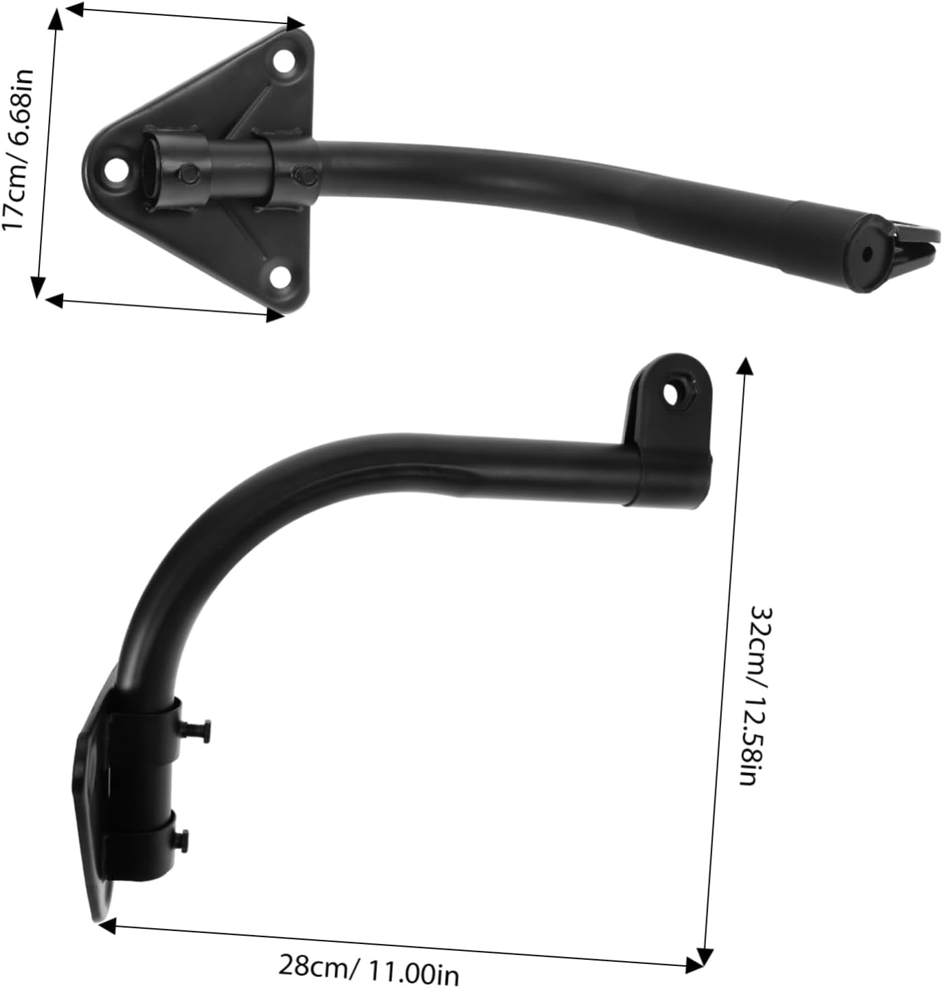 GAROZATION Electric Fan Wall Bracket Fan Mounting Bracket for Wall Fan Universal Mount Iron Construction Simple Assembly