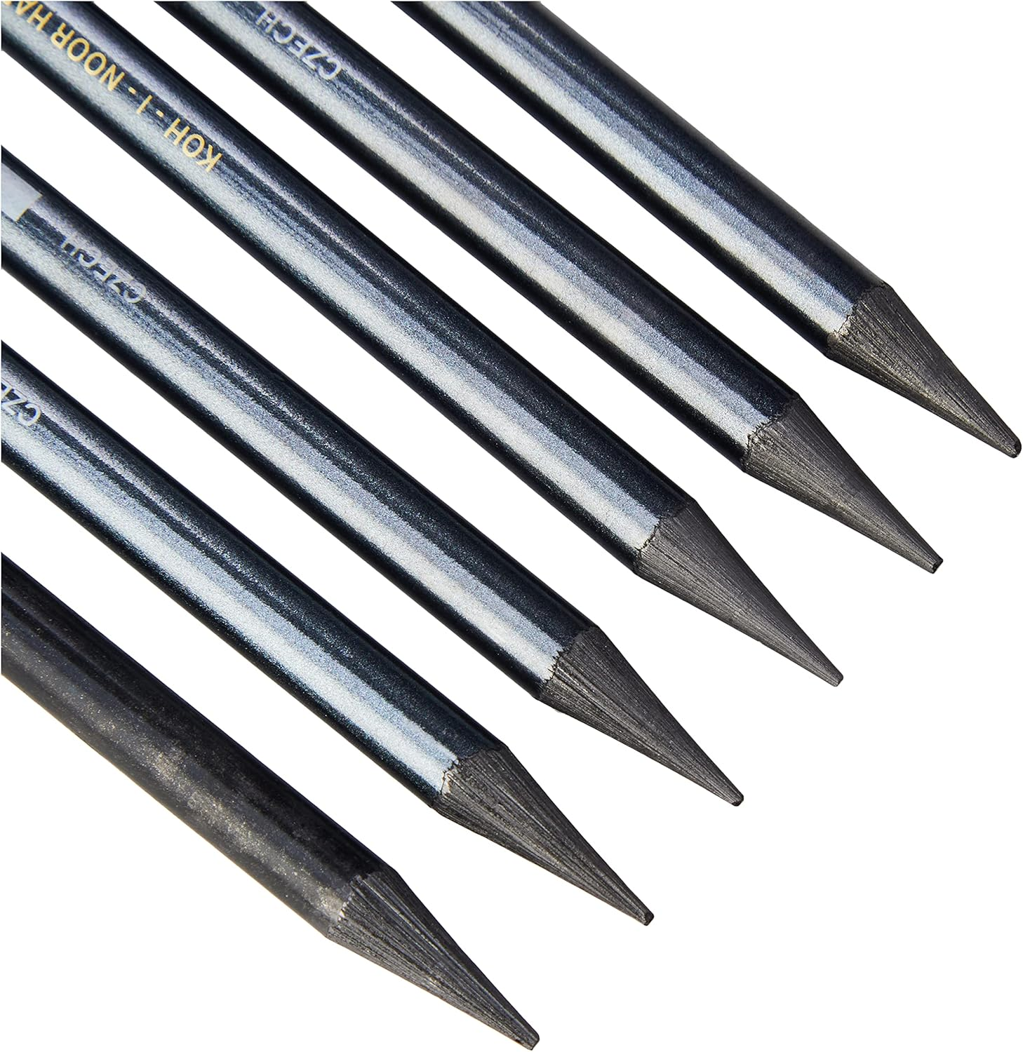 KOH-I-NOOR Progresso Graphite Pencils Set Wood-Free (Pack of 6) image number 1