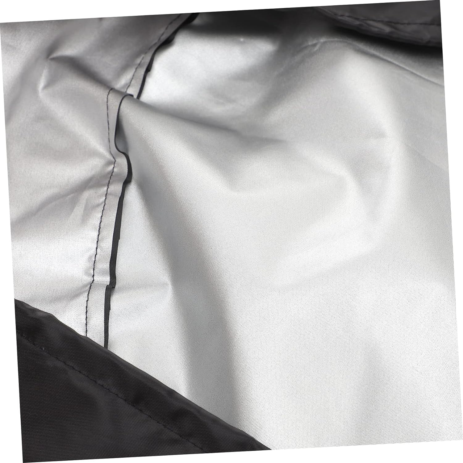 Oxford Cloth Cover with Drawstring, Waterproof Outdoor Rain Bucket Cover for Garden Water Tank, 210D Black Dustproof Seal Lid Protector 65X10Cm Random Color image number 1