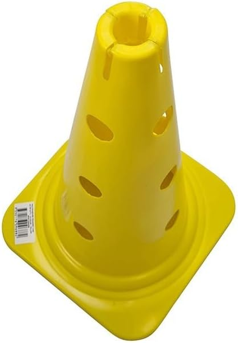 Alliance Multipurpose Training Cone 43 Cm (17-Inch) - 12 Holes - Yellow image number 1
