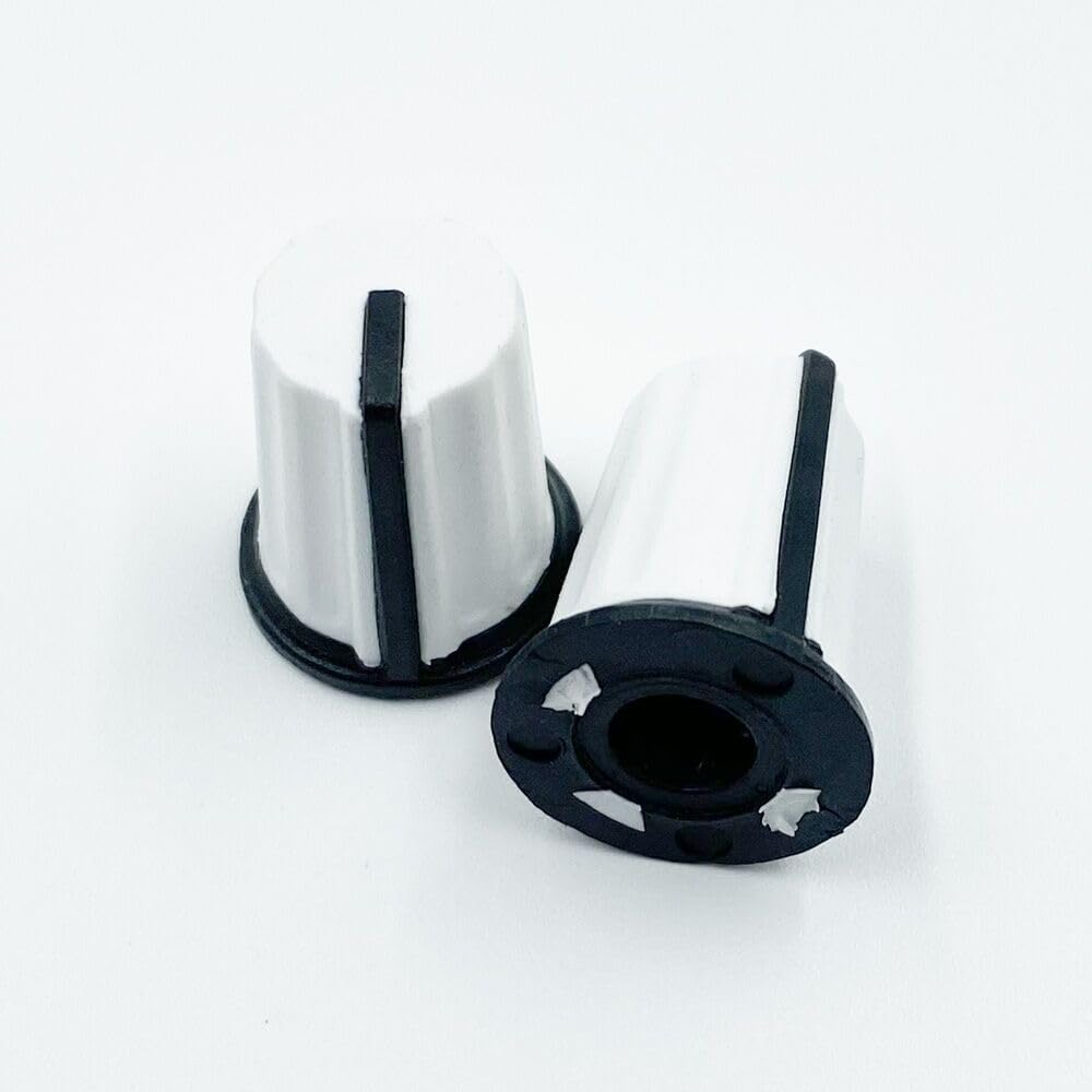 HUMARH 6-Pack EQ Rotary Knob for Pioneer DJM-700 750 800 850 900 2000 900NXS2 900SRT 900Nexus 2000Nexus Etc, Pioneer Digital Controller XDJ-RX DDJ-RZ DDJ-SZ DDJ-SZ2 Etc, DAA1176 DAA1305. (White) - Blue image number 6