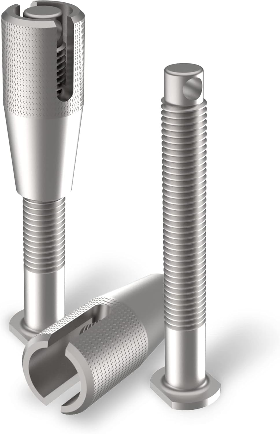 TRED Mounting Pins with Nut Pair, 115 Mm