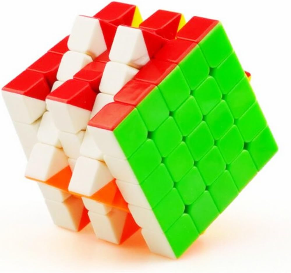 Cuberspeed 5X5 Stickerless Speed Cube 5X5X5 Stickerless Magic Cube Puzzle image number 3