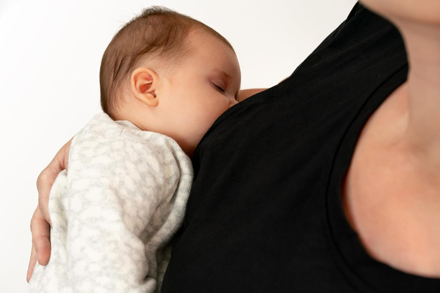 Breastfeeding Cotton T-Shirt &ndash; Easy Access for Nursing Moms, Soft Maternity Tee, Convenient Breastfeeding Top, Discreet & Comfortable Nursing Shirt, New Mom Essentials, Postpartum Clothing for Women