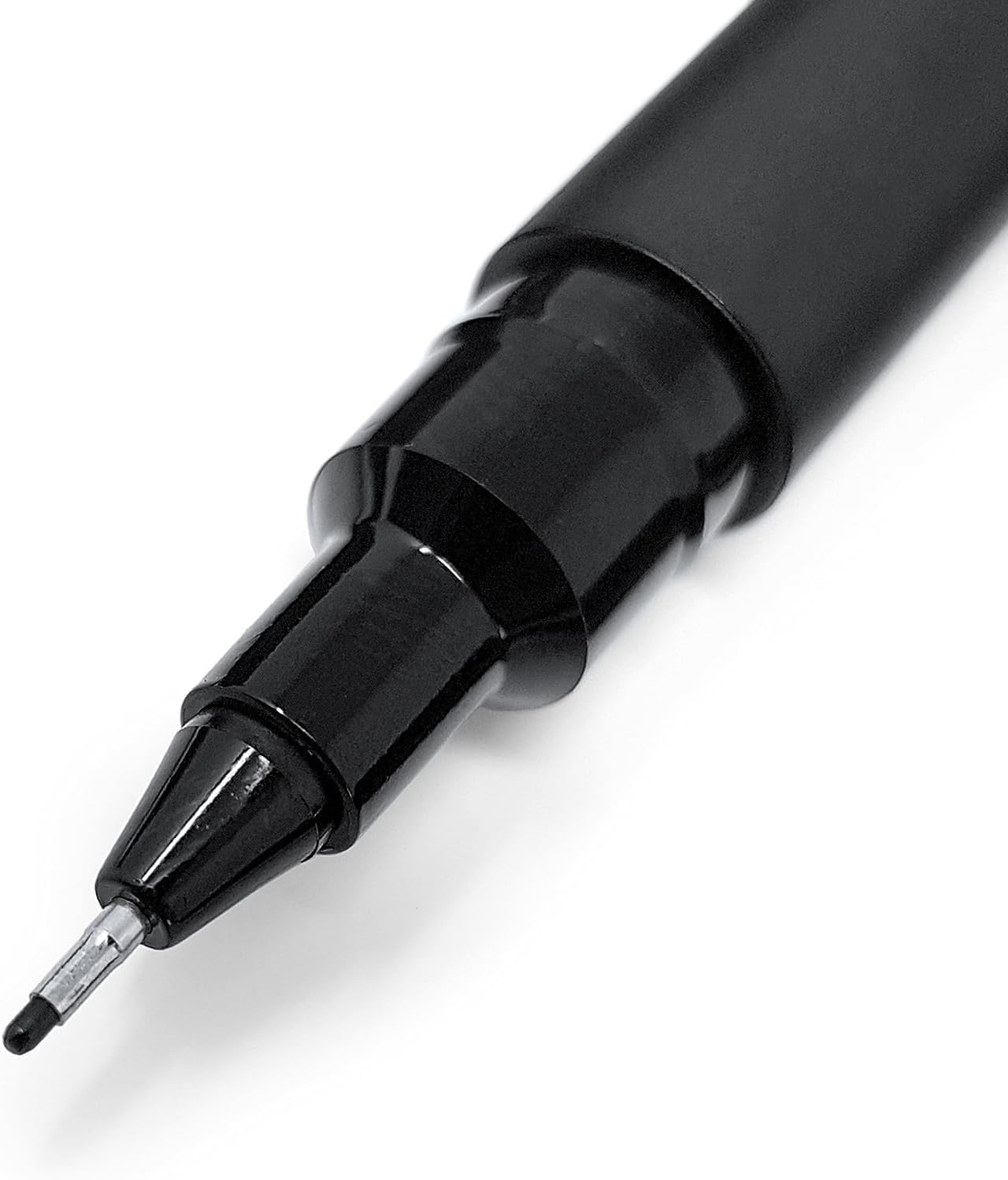 Uni Pin - Set of 6 Drawing Pens - Black Ink - Fine Point 0.03-0.8 Mm image number 2