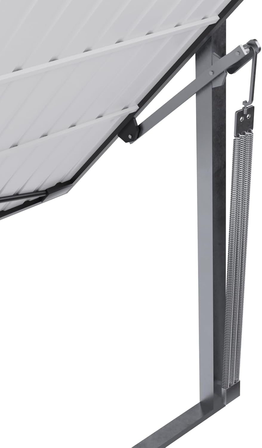 Universal Garage Door Spring Tension Spring Swing Door Tension Spring Galvanised Various Sizes (3/20/400 Mm #E08516) image number 2