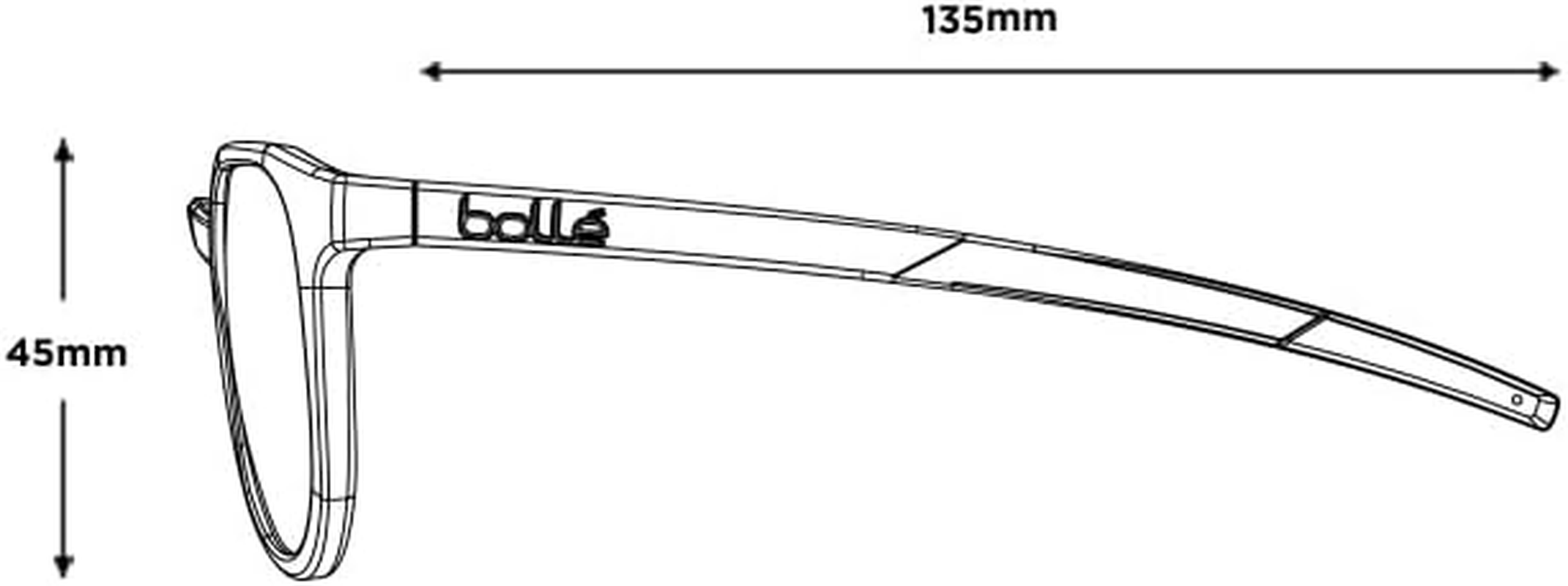Boll&eacute; Unisex Merit Sunglasses image number 2