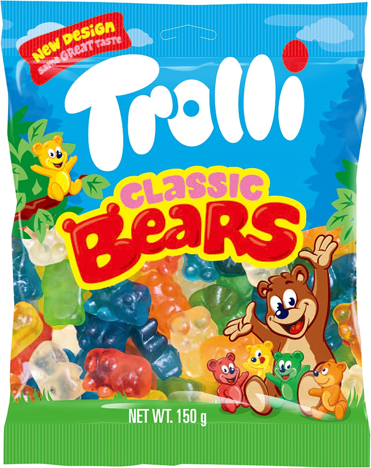 Trolli Gummi Bears Candy, 10 X 150 Grams image number 4