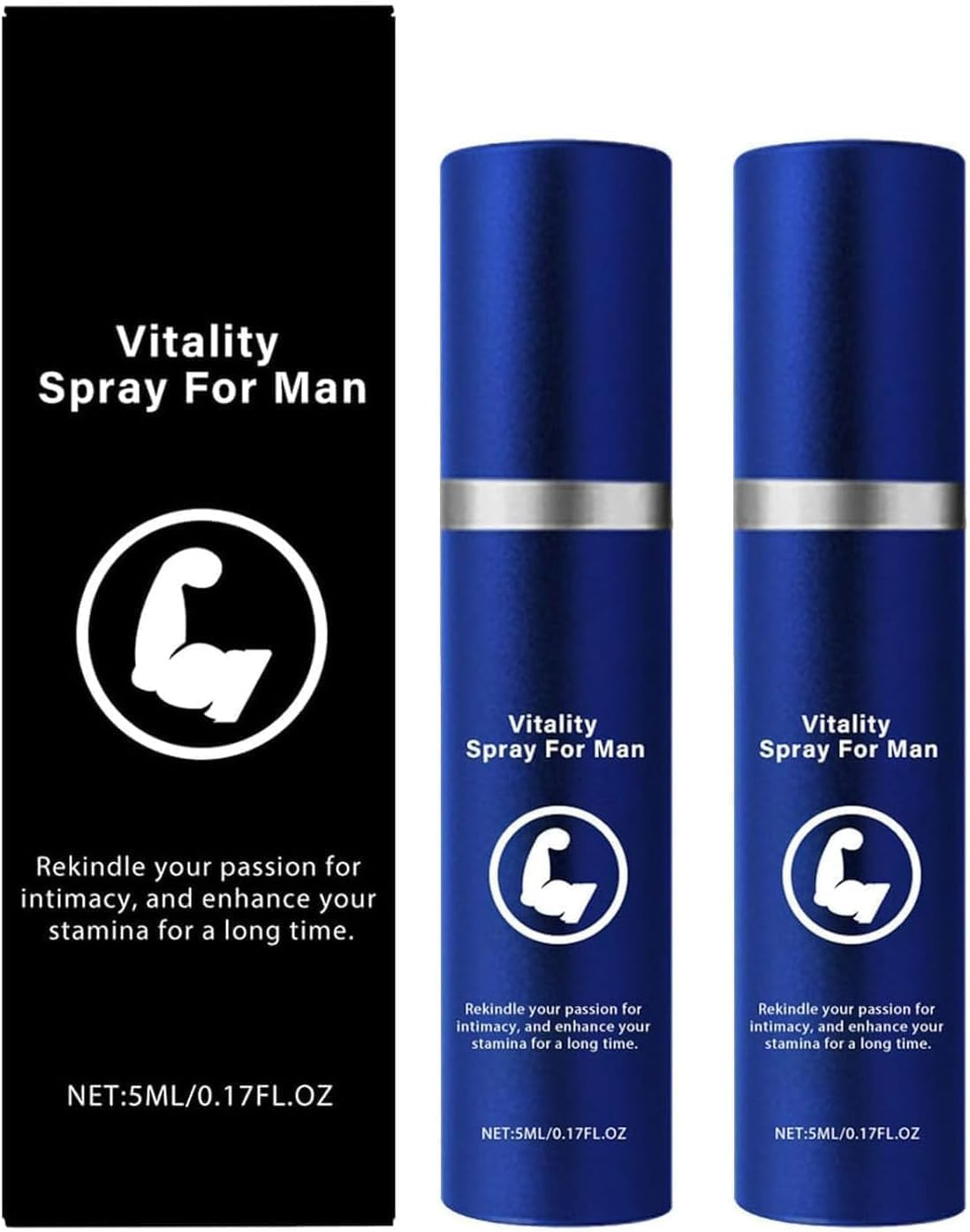 Vital Spray for Men,Maintain Lasting Vitality,Delay Sprays for Mens,Gives Male Charm with Fast-Acting Results