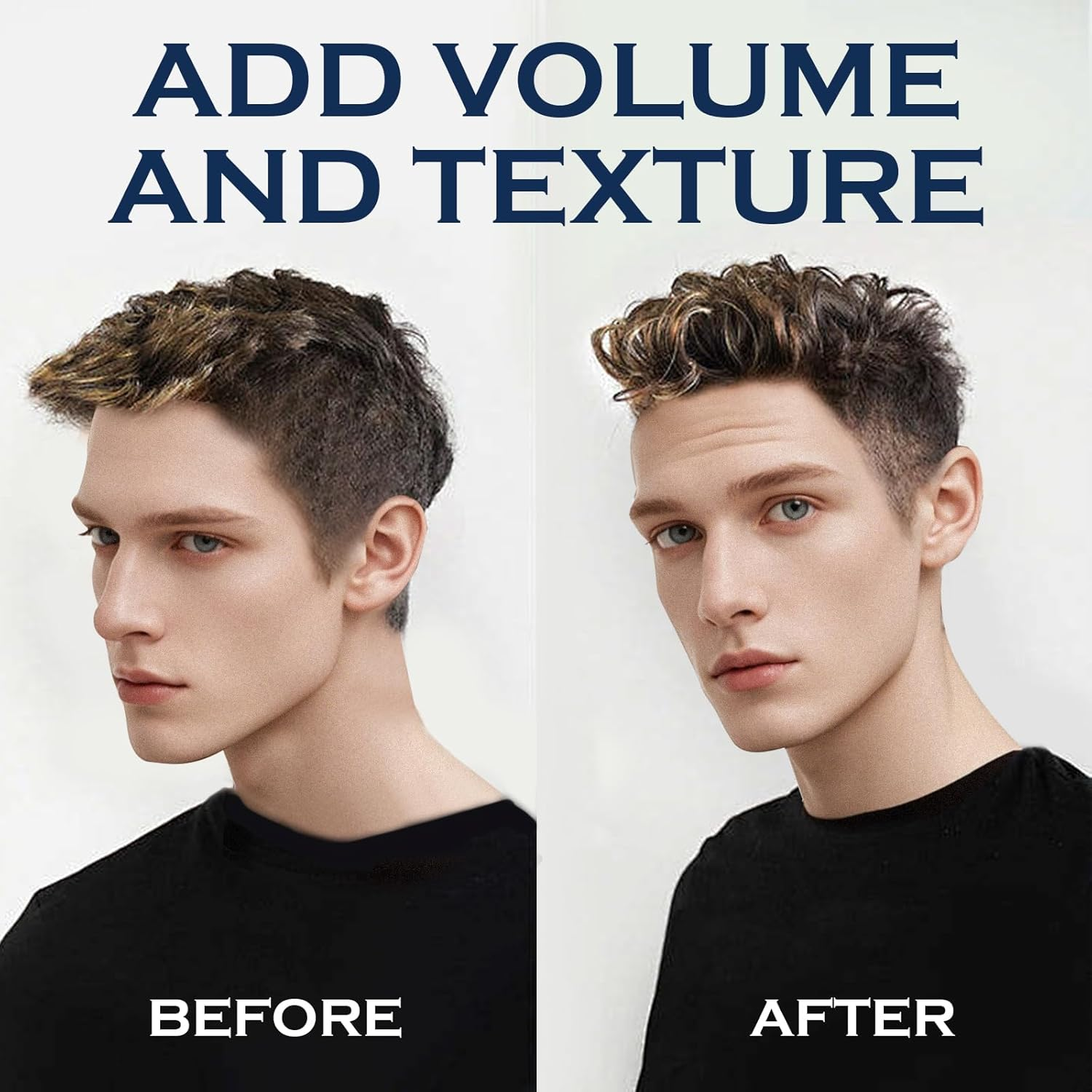 THEMANCODE Sea Salt Spray Men Hair, Beachy Hair Texturizing Spray with Kelp, Red Algae and Aloe Vera, Birthday Gifts for Men, Dad and Son 8.8 Oz