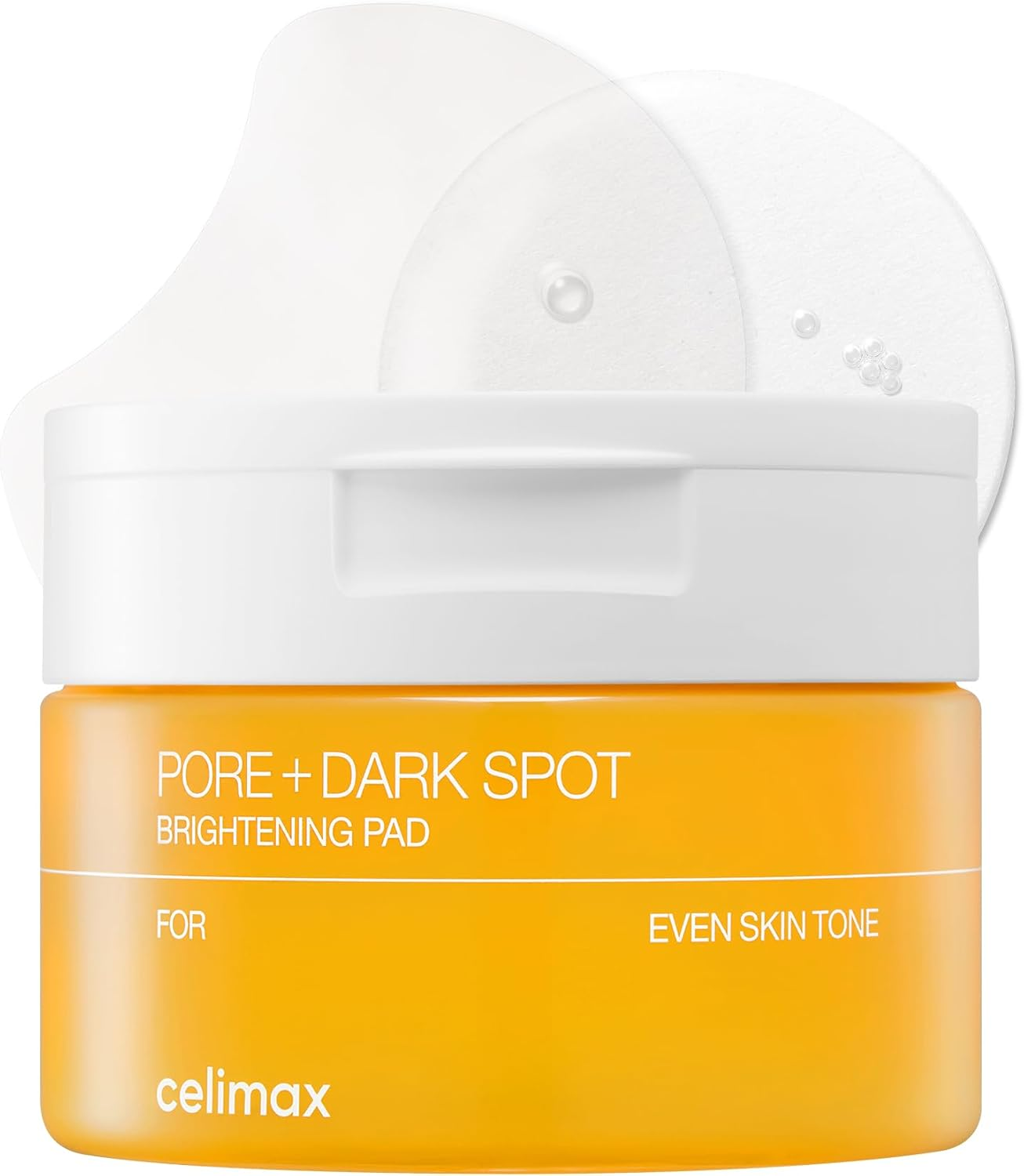 Celimax Pore + Dark Spot Brightening Pad, Exfoliating Treatment, Even Skin Tone (40 Pads)