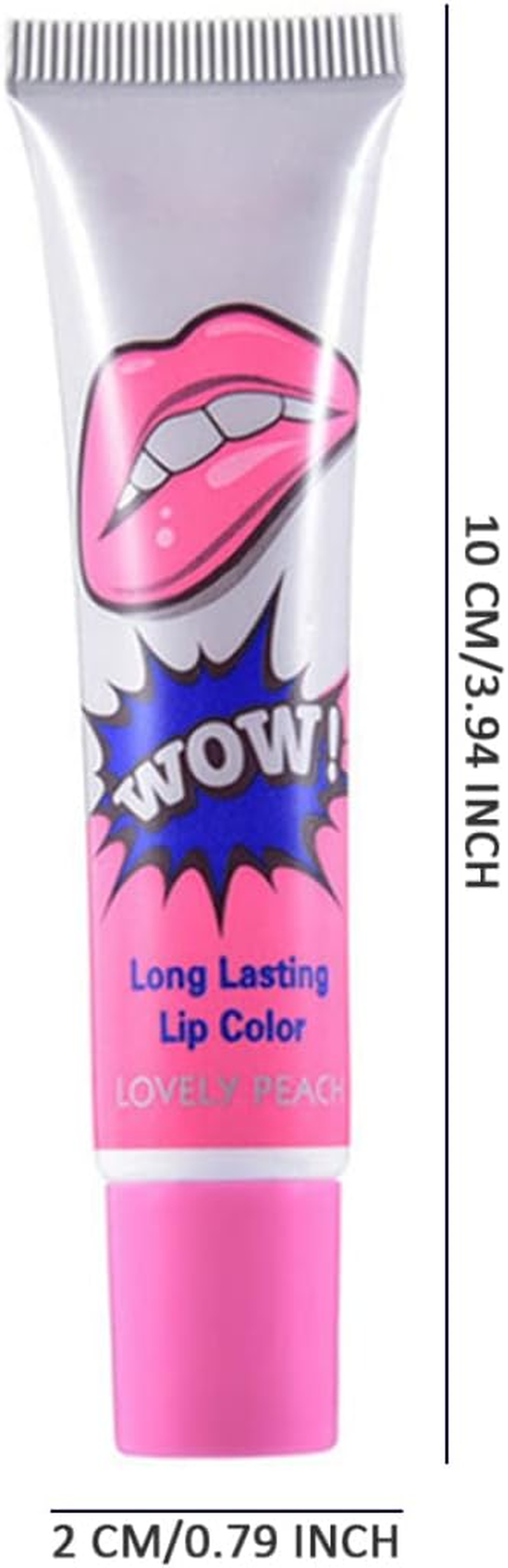 5 Colour Lip Gloss Set, Lip Gloss Mask Peel off Waterproof Tattoo Colour Peel off Lips Gel Tint image number 6