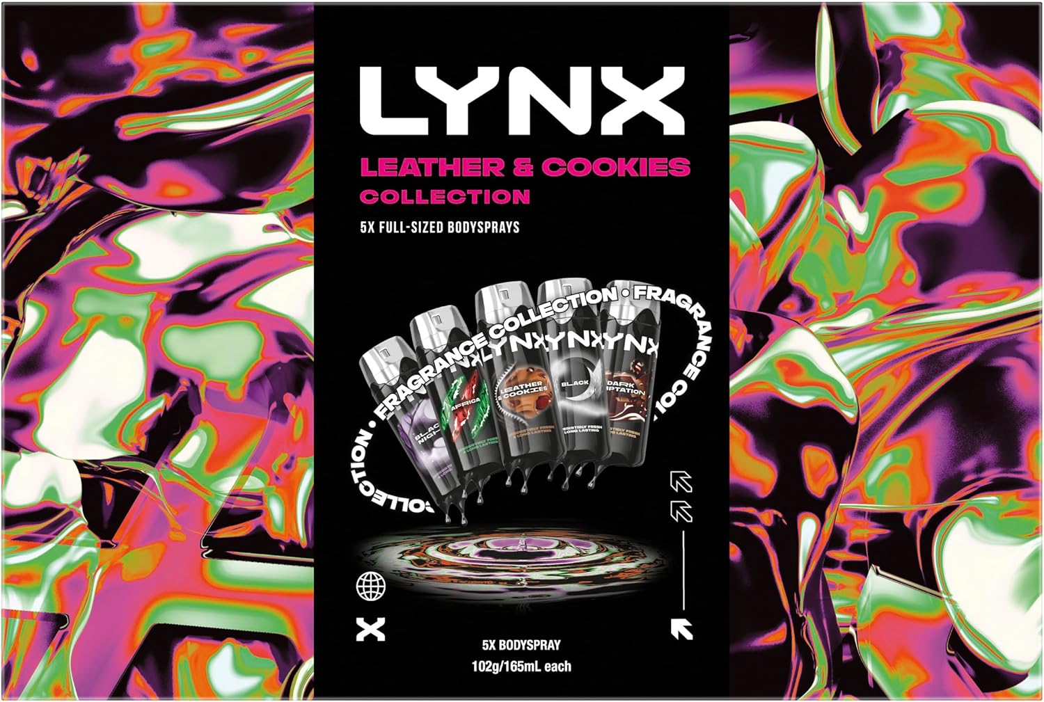 LYNX Giftset Collection Cookies Leather R25 825 ML image number 1