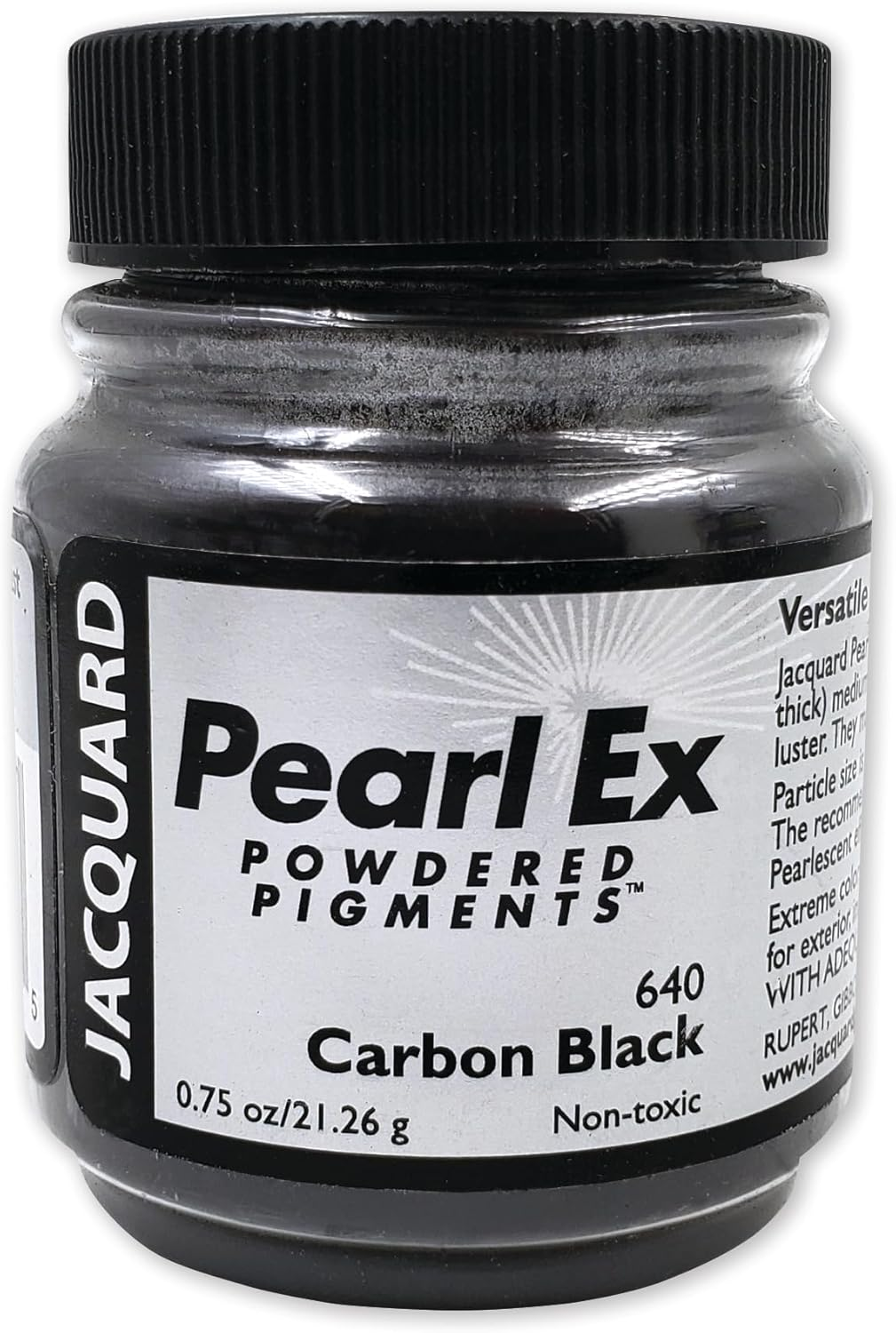 Pearl Ex Pigment .75 Oz Carbon Black image number 5
