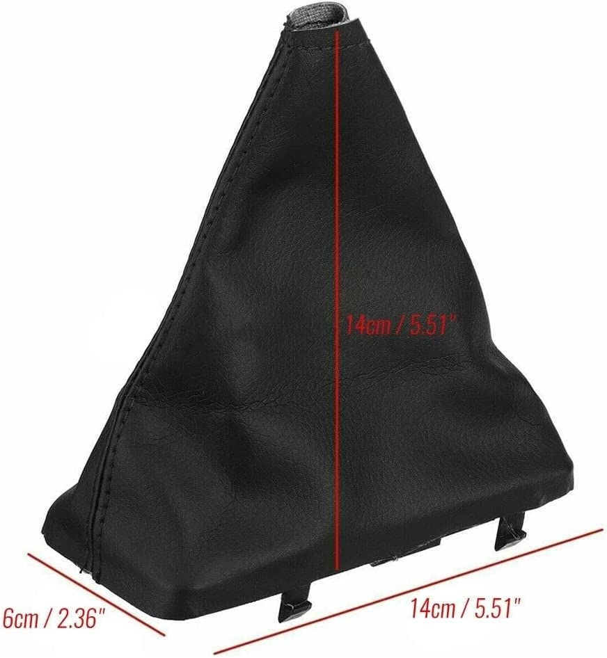 Handbrake + Auto T Bar Automotic Transmission T-Bar Shift Gear Cover Hand Brake Boot Compatible with Ford Falcon FG FGX FG-X Sedan & Ute XR6 XR8 G6E GE FPV 2008~2018 Replacement for BG2A837A1S image number 4