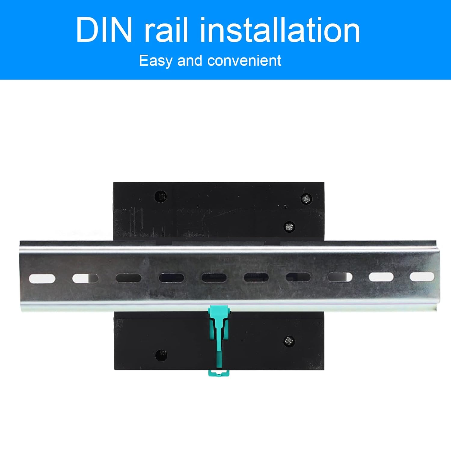 Automatic Transfer Switch Dual Power 2P Flame Retardant Power Transfer Switch Generator Changeover Switch Electronic Circuit Breake AC 220 V (125A)