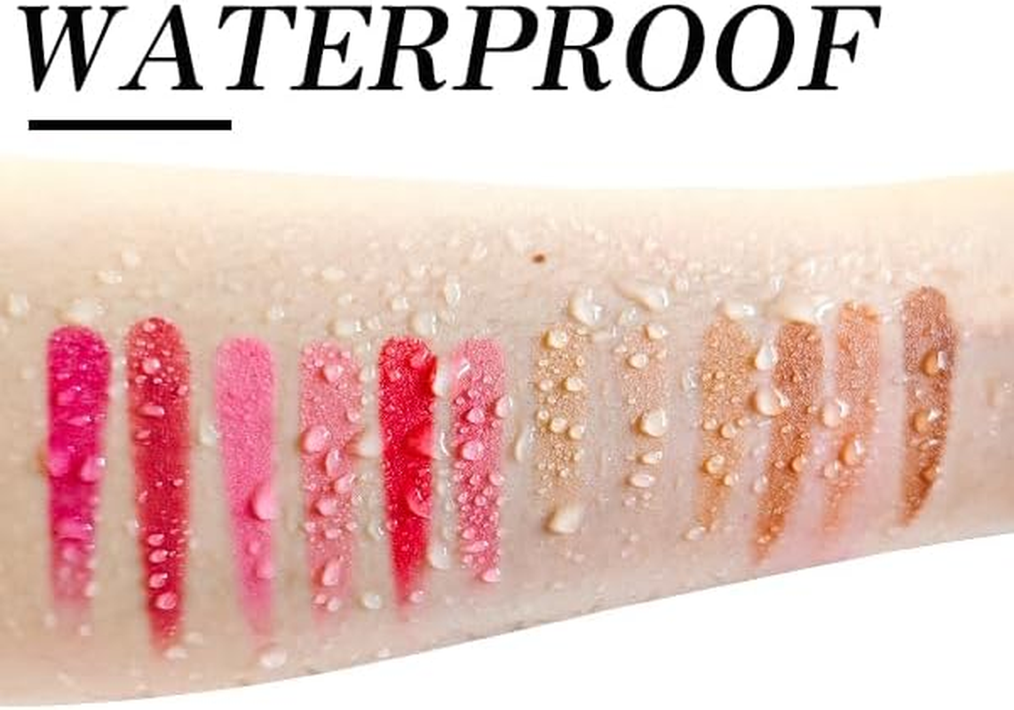 Joyeee Makeup Blush Palette + Cream Contour Palette Kit, with 11 Pcs Complete Makeup Brushes, Contouring Concealer Palette for Medium Dark Skin to Conceals Dark Circles, Redness, Acne, Blemish image number 2