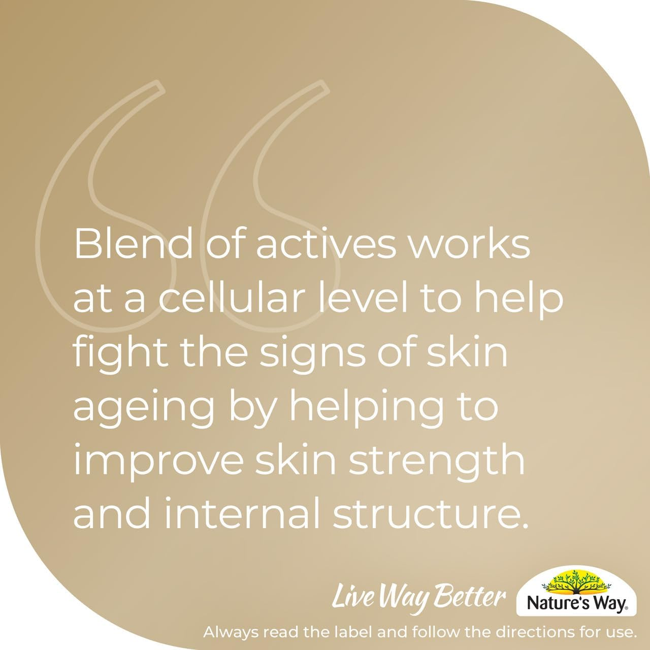 Nature'S Way Beauty Collagen Mature Skin 60 Tablets image number 1