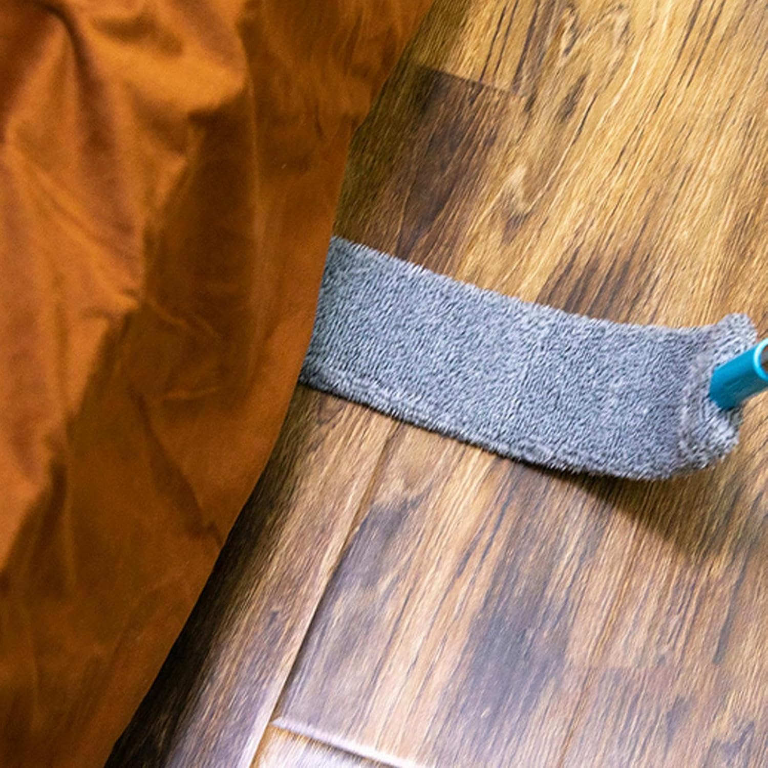 Under Appliance Duster | Flat Retractable Cleaner - under Sofa Cleaning Tool Dust Wand, Floor , Sofa, under Fridge, Home, Dorm, Home Use image number 6