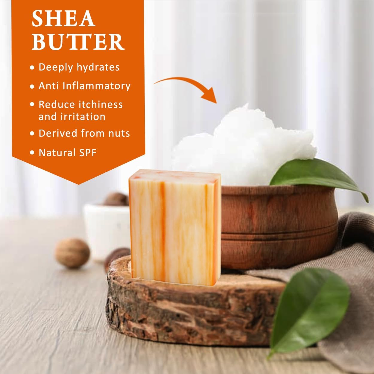 French Milled Orange Zest Natural Soap (12) image number 6