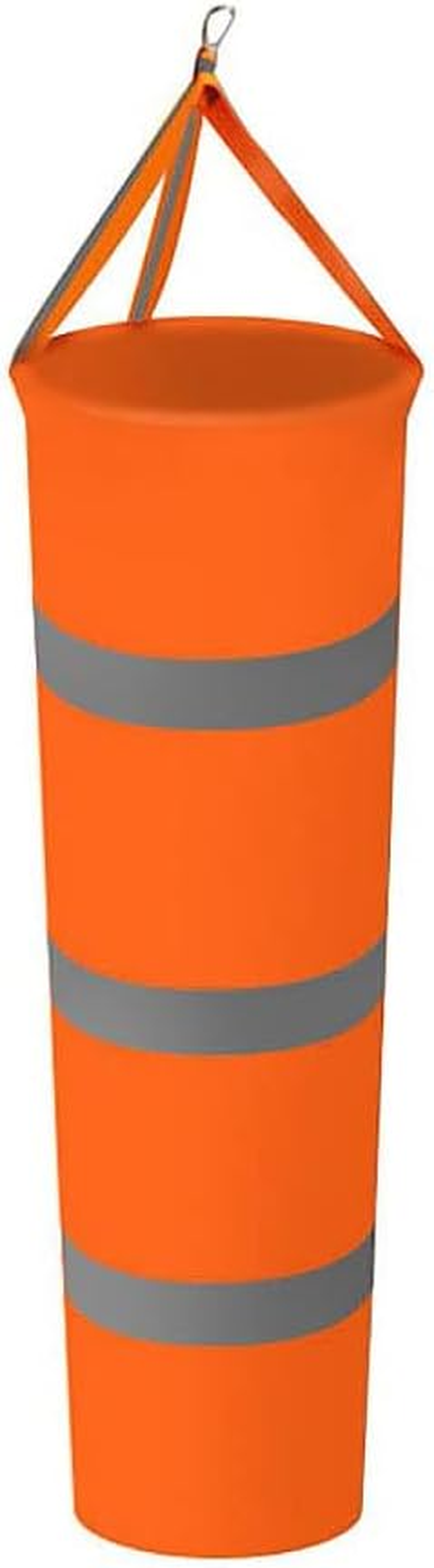 Wind Measurement Sock, Airport Windsock Outdoor Garden Patio Orange Windsock Wind Direction Measurement Sock, 80CM image number 6