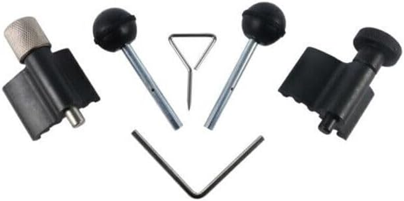 Audi VW Diesel Engine Timing Belt Kit - Compatible with 1.2, 1.4, 1.9, 2.0 Tdi Models - Essential Tools for Camshaft, Crankshaft & Pump Locking - Fits Skoda & Seat 2002-2008 image number 3