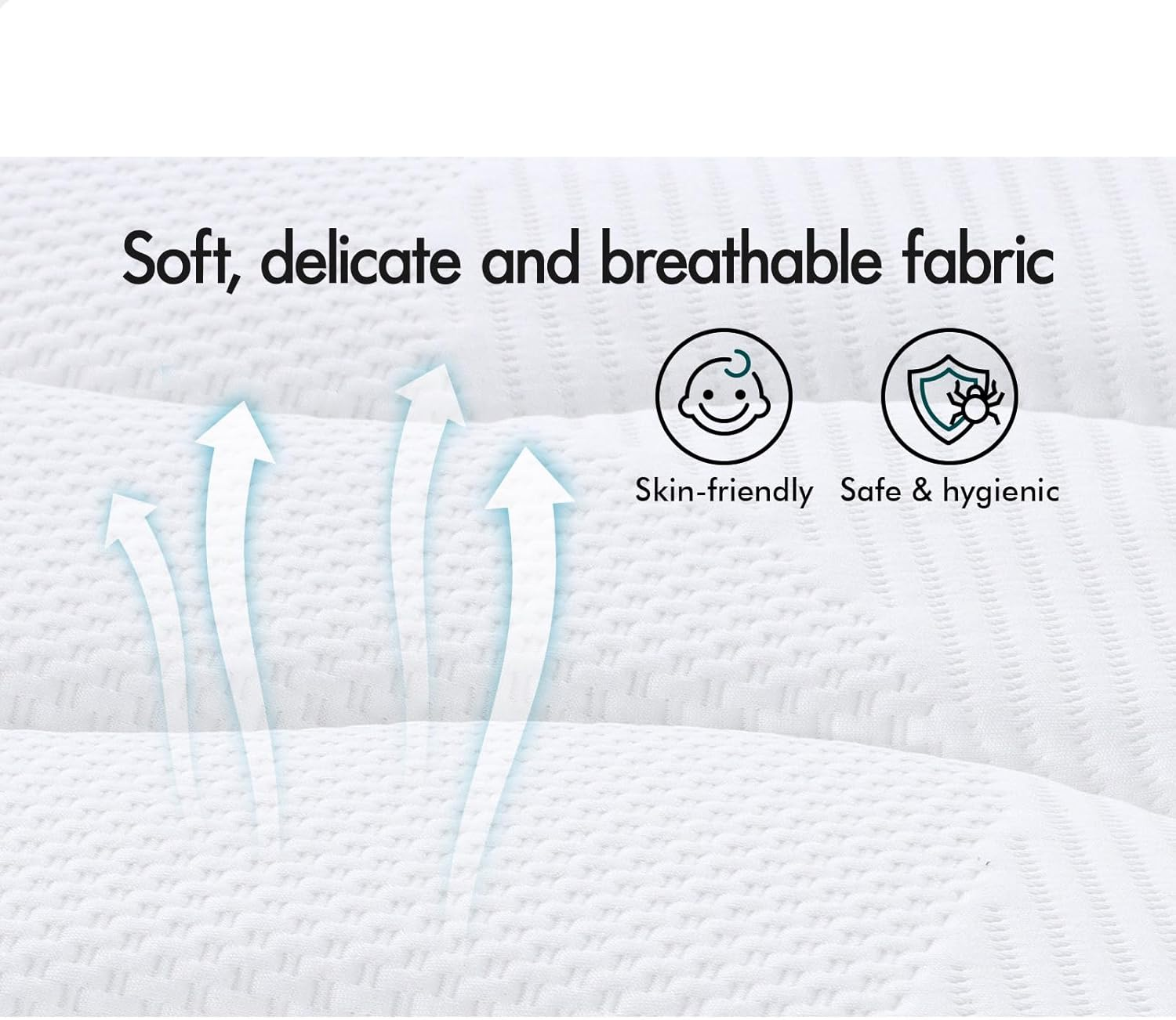 ALFORDSON Double Size Mattress with Tight Top, 15Cm Thickness, Memory Foam and Bonnell Spring System for Bed Frame Bed Base, Medium Firm, Odeta Series