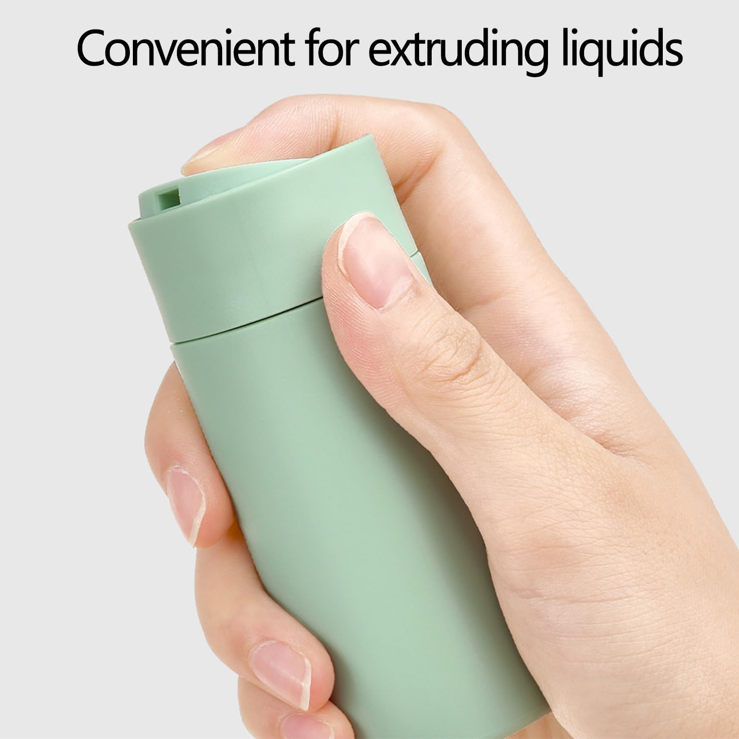 WADY 5 Pack Leak Proof Travel Bottles for Toiletries Set, Refillable TSA Approved Size Containers with Clear Bag for Shampoo, Conditioner, Lotion, Portable and Convenient (Pink) - Gray image number 3