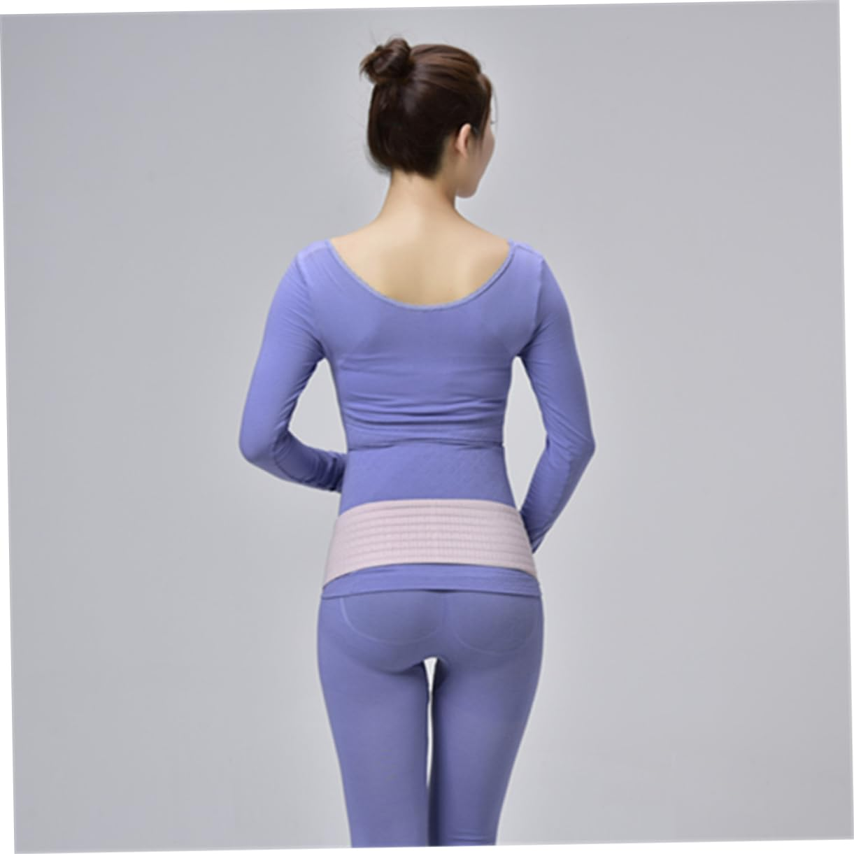 KOMBIUDA Pregnant Women Belts Breathable Abdominal Support Postpartum Pelvic Belly Band Pregnancy Protector Waist Care Belt for Pregnant Belly image number 4