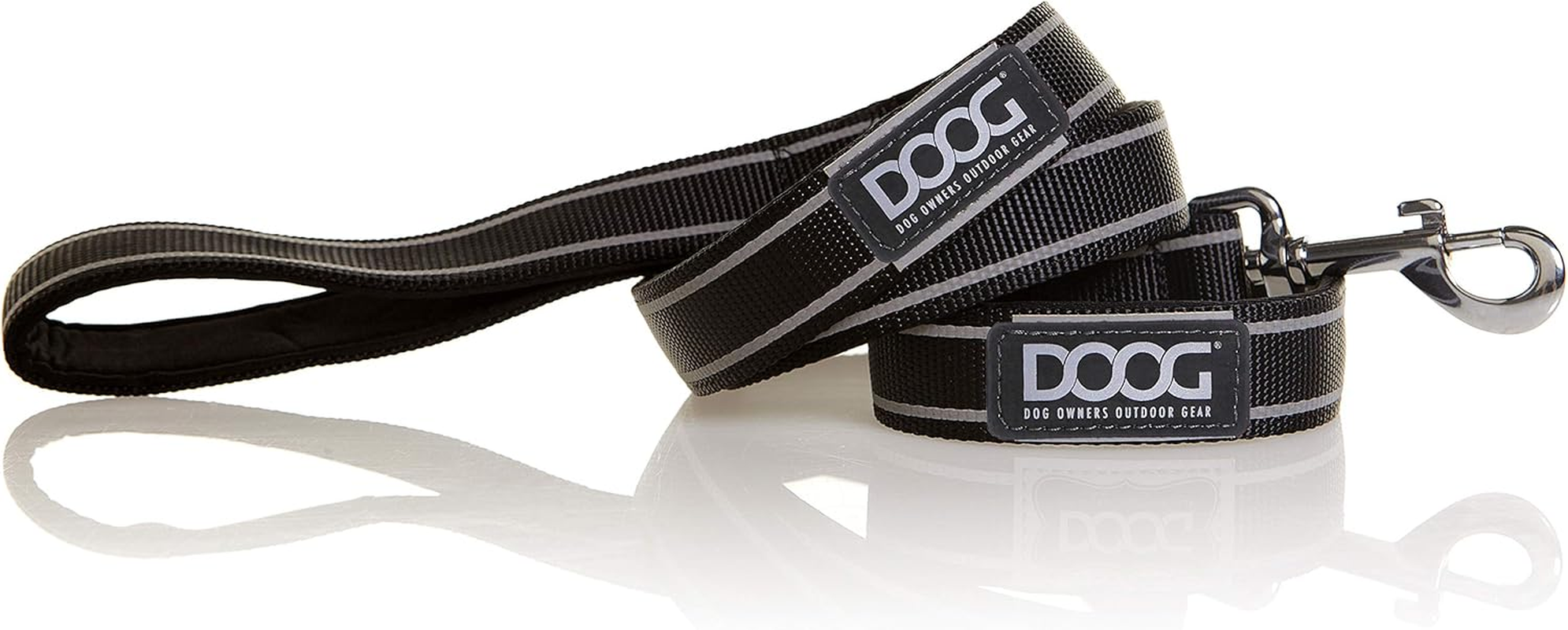 Doog&rsquo;S Neoprene Padded Lead with Soft Handle &ndash; Durable with Comfortable to Use for Running, Hiking, and Walking with Your Dog (Pongo, Small)